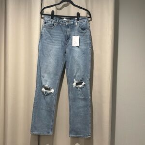 Brand new KanCan slim straight high rise jeans.